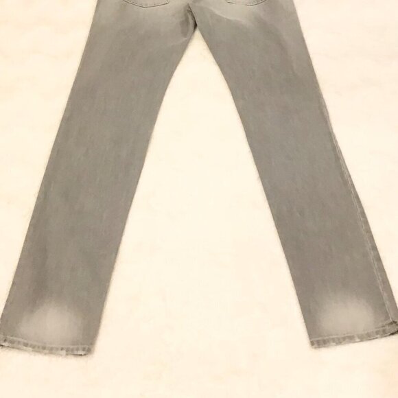 See By Chloe 32 NWOT Women’s Slim Skinny Jeans Gray Made in Italy Low Rise - Picture 5 of 8